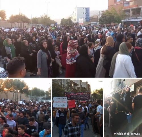 مظاهرات تنفجر في إيران بعد وفاة امرأة اعتقلتها الشرطة وعذبتها حتى الموت