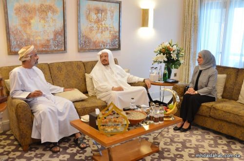 آل الشيخ يستقبل رئيس مجلس الشورى العماني ورئيسة مجلس النواب البحريني