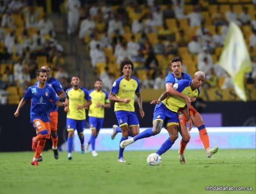 النصر يرتقي لوصافة دوري روشن برباعية برازيلية في شباك الفيحاء