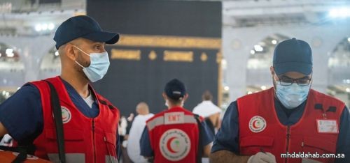 إسعاف معتمرٍ إندونيسي تعرض لنوبة قلبية مفاجئة