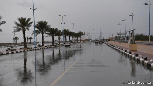 طقس اليوم.. أمطار مستمرة على مكة والمدينة والقصيم وانخفاض ملحوظ للحرارة ببعض المدن