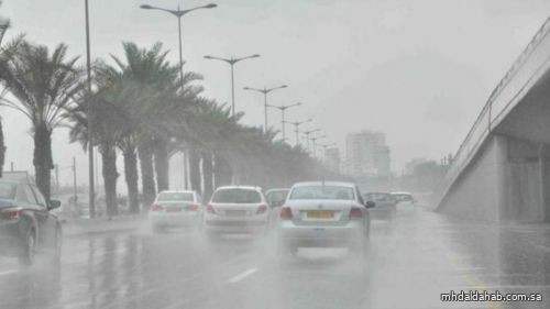 "الأرصاد": هطول أمطار رعدية على معظم مناطق المملكة اعتبارًا من الغد