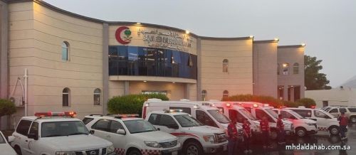 الهلال الأحمر بمكة يرفع جاهزيته للحالة المطرية