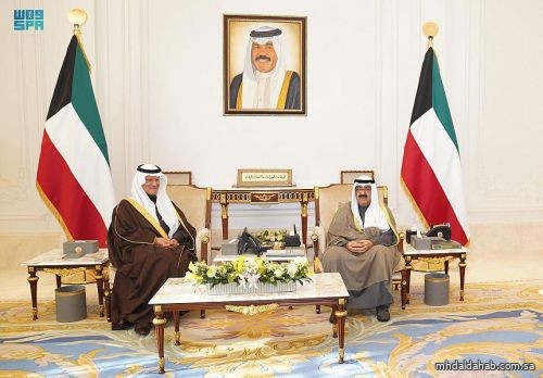 ولي العهد الكويتي يستقبل وزير الطاقة