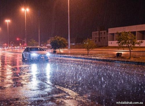 "الأرصاد": أمطار وسيول وتساقط البرّد على معظم مناطق المملكة