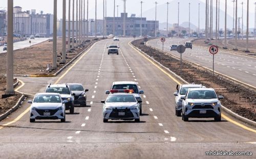 أمانة المدينة تنهي الأعمال الميدانية لمشروع طريق الملك سعود