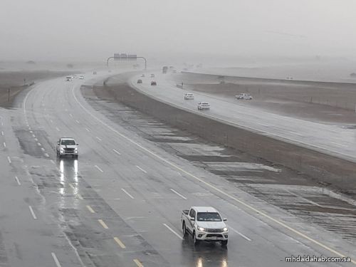 "المركز الوطني للأرصاد" : أمطار رعدية على محافظة المهد