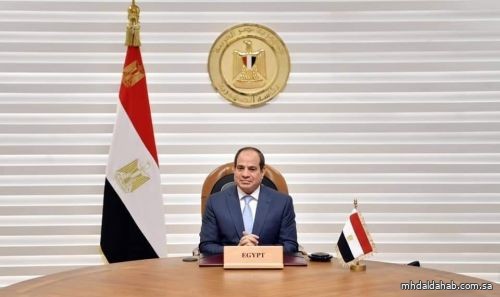 الرئيس المصري يلتقي وزير خارجية الصين
