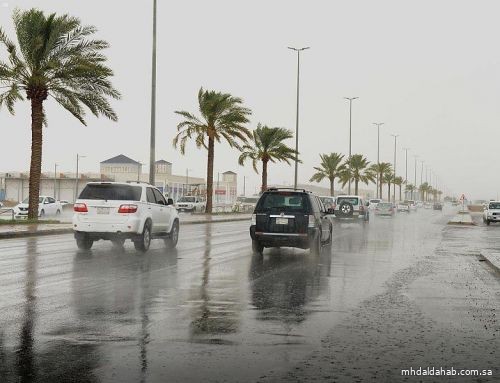 هطول أمطار على الرياض "والأرصاد" تتوقع استمرارها غداً