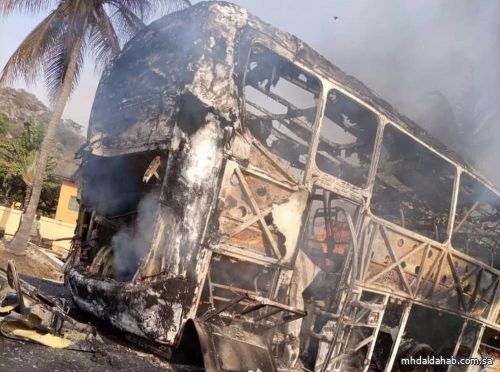 سفارة المملكة تعرب عن تعازي المملكة جرّاء حادث اصطدام حافلة ركاب بشاحنة في وسط بنين