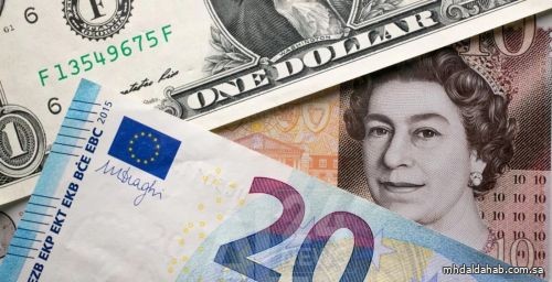 الجنيه الإسترليني ينخفض مقابل الدولار الأمريكي واليورو الأوروبي