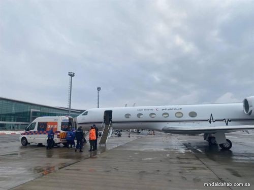نقل مواطنة من جورجيا إلى المملكة بطائرة إخلاء طبي لاستكمال علاجها