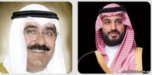 الأمير محمد بن سلمان يُجري اتصالاً هاتفياً بولي عهد الكويت