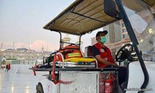 الهلال الأحمر: إسعاف معتمرة تعرضت لنوبة قلبية