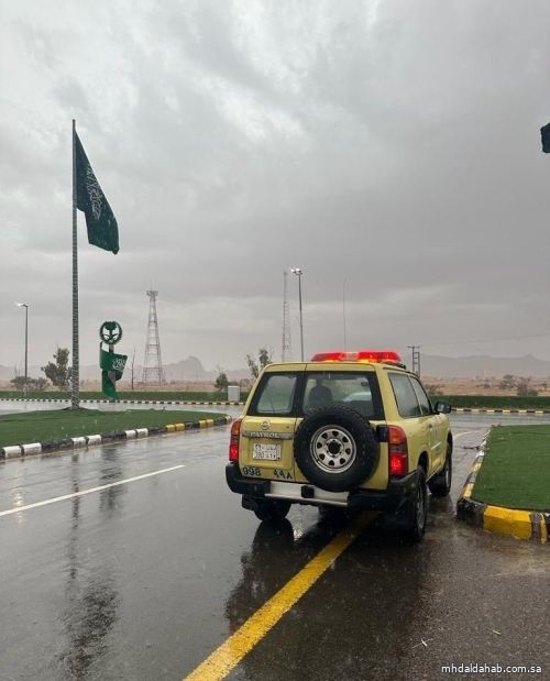 الدفاع المدني يدعو لأخذ الحيطة من هطول أمطار رعدية على معظم مناطق المملكة