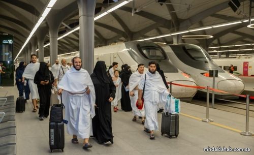قطار الحرمين السريع ينقل أكثر من 818 ألف مسافر خلال رمضان