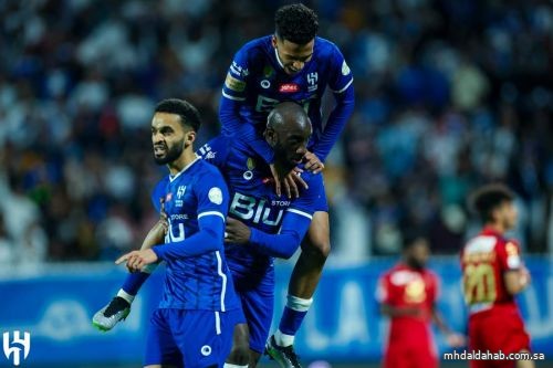 ماريغا يقود الهلال للفوز على ضمك في دوري روشن