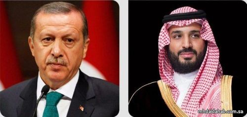 هاتفياً.. ولي العهد يهنئ "أردوغان" بفوزه برئاسة تركيا
