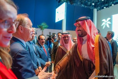 ولي العهد يُشارك في حفل استقبال المملكة الرسمي لترشح الرياض لاستضافة إكسبو 2030