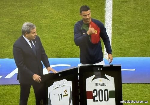 رونالدو يصبح أكثر لاعب في التاريخ مشاركةً بالمباريات الدولية