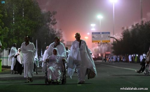 مشعر عرفات يكمل استعداداته لاستقبال توافد الحجيج إليه
