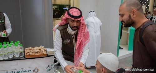 رئاسة المسجد النبوي تستقبل ضيوف الرحمن عبر محطة قطار الحرمين