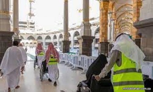 270 كادراً كشفياً يقدّمون خدمات إنسانية للعناية بزوار المسجد النبوي