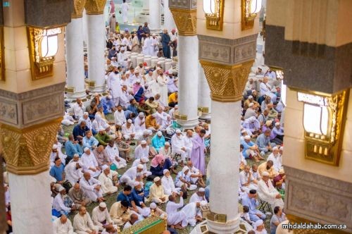 5.7 مليون زائر للمسجد النبوي في أسبوع