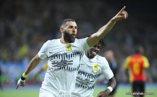 بنزيما يقود الاتحاد لإسقاط الترجي في كأس الملك سلمان