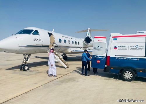 نقل طفلة سعودية بطائرة الإخلاء الطبي من الإمارات إلى المملكة لاستكمال علاجها
