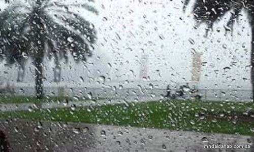 أمطار خفيفة ورياح نشطة وتدنٍّ في مدى الرؤية الأفقية على محافظتي بدر وينبع