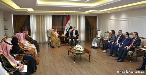 وفد مجلس الشورى يبحث تعزيز التعاون البرلماني مع مجلس النواب العراقي