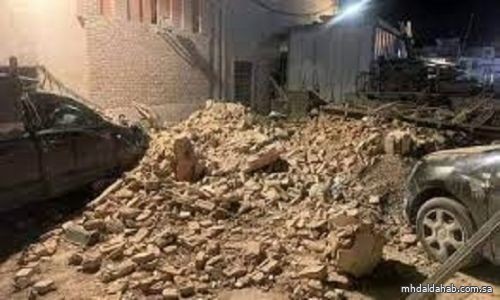 حصيلة ضحايا زلزال المغرب ترتفع إلى 1305 حالات وفاة
