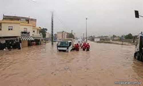 ارتفاع حصيلة ضحايا الفيضانات التي اجتاحت شمال شرق ليبيا إلى 2000 شخص