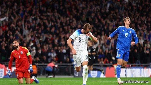 إنجلترا تتأهل تسقط إيطاليا بثلاثية في ويمبلي