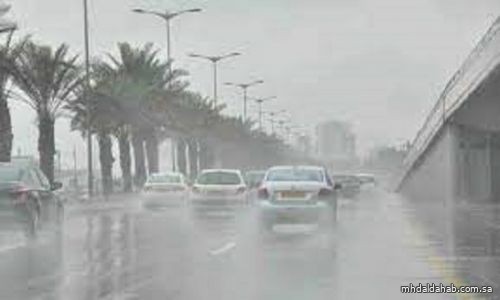 المركز الوطني للأرصاد : أمطار خفيفة على منطقة المدينة المنورة