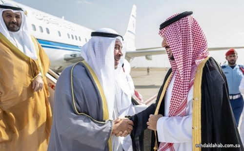 نائب رئيس مجلس الوزراء وزير الدفاع بدولة الكويت يصل إلى الرياض