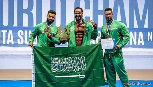 حمدان الغامدي يحقق ذهبية بطولة العالم لكمال الأجسام