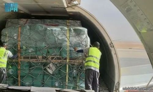 مغادرة الطائرة الإغاثية السعودية السابعة لإغاثة الشعب الفلسطيني في قطاع غزة