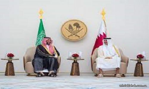 صدور بيان مشترك في ختام زيارة ولي العهد لدولة قطر