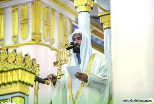 خطيب المسجد النبوي: آمنوا بالقضاء والقدر ولا تجزعوا