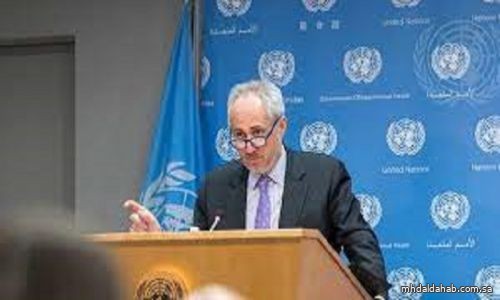متحدث الأمم المتحدة: السعودية دفعت بثقلها الدبلوماسي لإيجاد حل سياسي دائم للقضية الفلسطينية