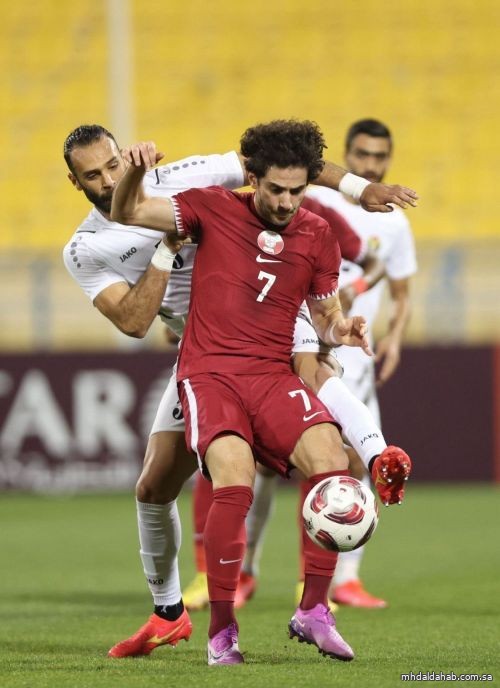 قطر تخسر أمام الأردن وديا استعدادا لكأس أمم آسيا