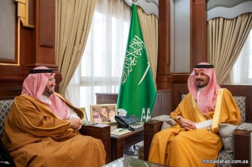 أمير المدينة المنورة يستقبل سمو رئيس برنامج الخليج العربي للتنمية (أجفند)