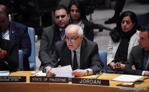 فلسطين تدعو مجلس الأمن إلى اتخاذ إجراءات فورية لوقف إطلاق النار في غزة