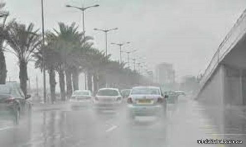 فرصة لهطول أمطار رعدية على معظم مناطق المملكة
