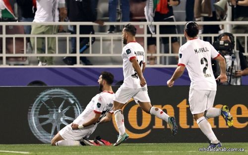 منتخب فلسطين يحقق انتصاره الأول تاريخيا في بطولة كأس آسيا