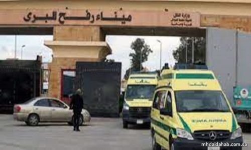 ميناء رفح البري يستقبل 111 مصابًا ومرافقاً فلسطينيًا