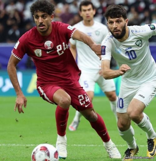 منتخب قطر يواصل مسيرة الدفاع عن لقب كأس آسيا ببلوغ نصف النهائي