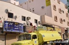 حريق في منور بالدور الأول والدفاع المدني خلي سبعة اشخاص‎